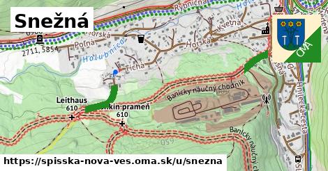 ilustrácia k Snežná, Spišská Nová Ves - 307 m