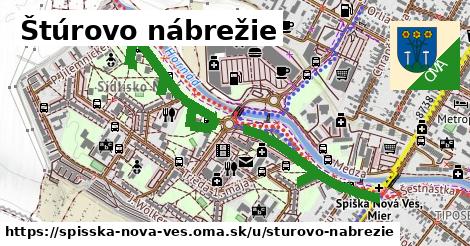 ilustrácia k Štúrovo nábrežie, Spišská Nová Ves - 1,30 km