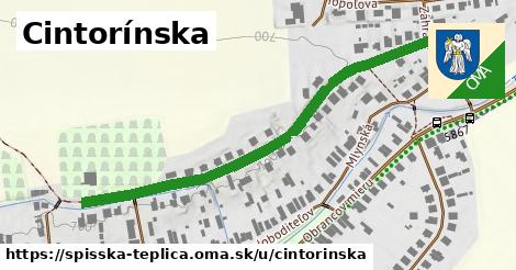 ilustrácia k Cintorínska, Spišská Teplica - 564 m