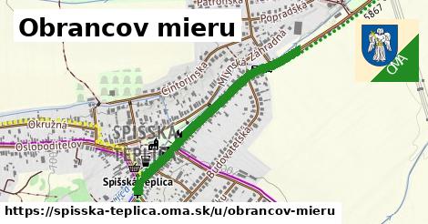 Obrancov mieru, Spišská Teplica