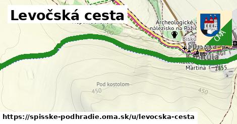 Levočská cesta, Spišské Podhradie