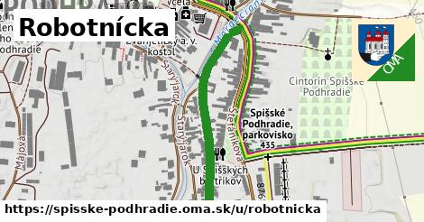 Robotnícka, Spišské Podhradie