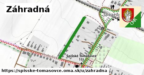 Záhradná, Spišské Tomášovce