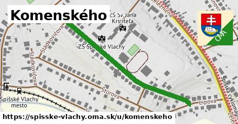 Komenského, Spišské Vlachy