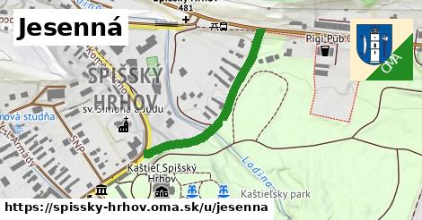 ilustrácia k Jesenná, Spišský Hrhov - 328 m