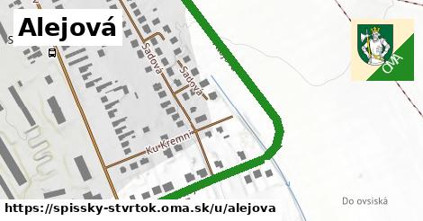 ilustrácia k Alejová, Spišský Štvrtok - 0,71 km