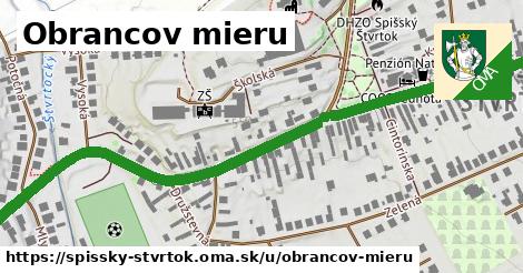 ilustrácia k Obrancov mieru, Spišský Štvrtok - 0,90 km