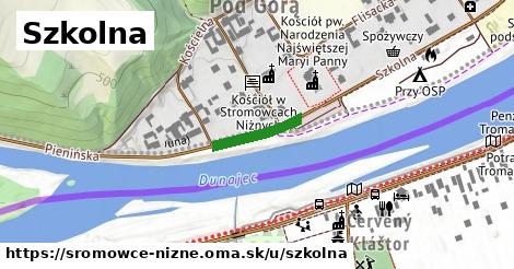ilustrácia k Szkolna, Sromowce Niżne - 133 m