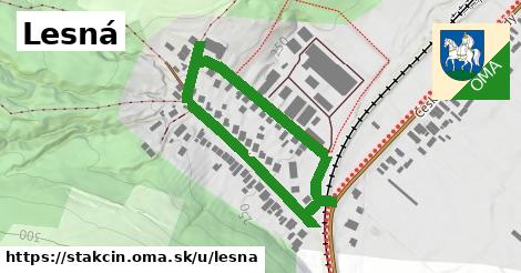 ilustrácia k Lesná, Stakčín - 695 m
