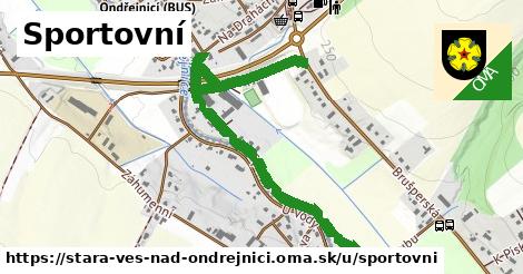 ilustrácia k Sportovní, Stará Ves nad Ondřejnicí - 1,24 km