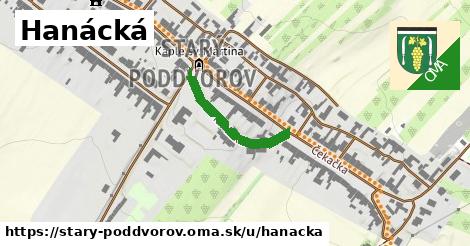 Hanácká, Starý Poddvorov