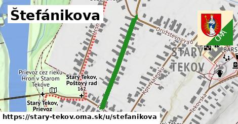 Štefánikova, Starý Tekov