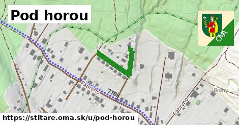 Pod horou, Štitáre
