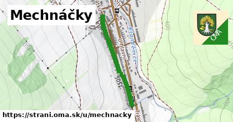 Mechnáčky, Strání