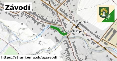 Závodí, Strání