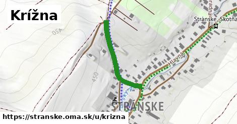 ilustrácia k Krížna, Stránske - 261 m