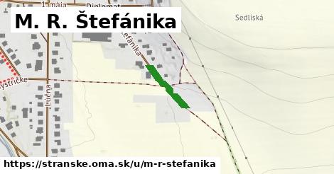 M. R. Štefánika, Stránske