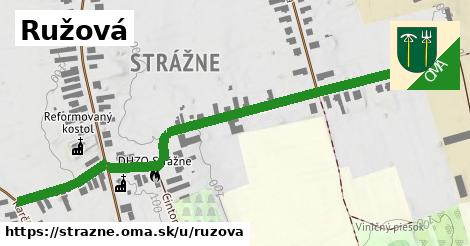 Ružová, Strážne