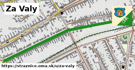 ilustrácia k Za Valy, Strážnice - 0,76 km