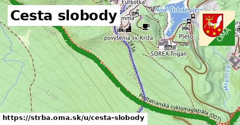 ilustrácia k Cesta slobody, Štrba - 3,5 km