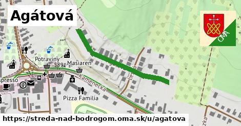 Agátová, Streda nad Bodrogom