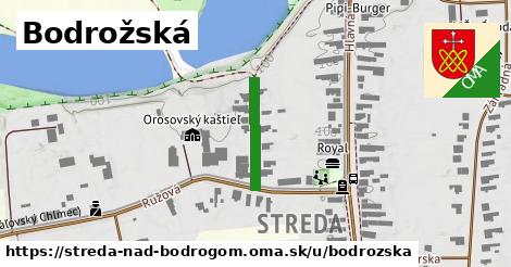 Bodrožská, Streda nad Bodrogom