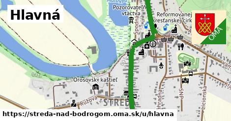 ilustrácia k Hlavná, Streda nad Bodrogom - 3,6 km