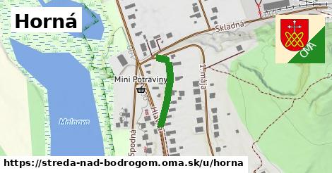 Horná, Streda nad Bodrogom