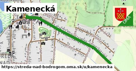 ilustrácia k Kamenecká, Streda nad Bodrogom - 1,13 km