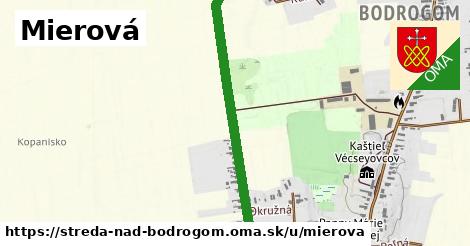 ilustrácia k Mierová, Streda nad Bodrogom - 0,97 km