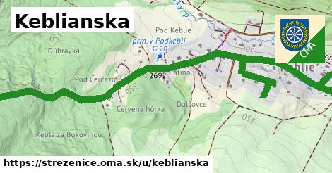 ilustrácia k Keblianska, Streženice - 3,2 km