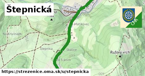 Štepnická, Streženice