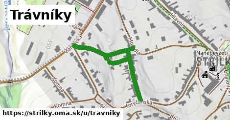 ilustrácia k Trávníky, Střílky - 469 m