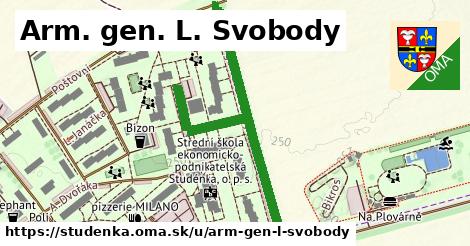 ilustrácia k Arm. gen. L. Svobody, Studénka - 568 m