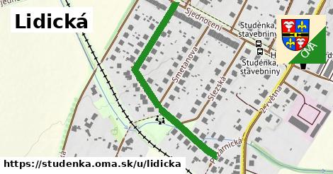 Lidická, Studénka