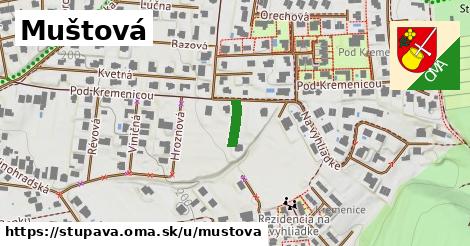 Muštová, Stupava