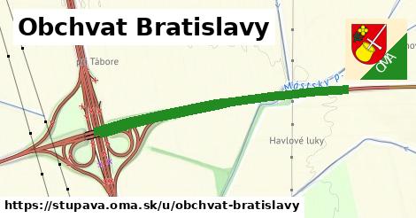 ilustrácia k Obchvat Bratislavy, Stupava - 1,45 km