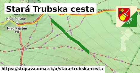 ilustrácia k Stará Trubska cesta, Stupava - 268 m