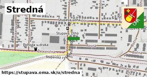 Stredná, Stupava
