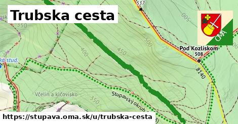 Trubska cesta, Stupava