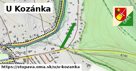 ilustrácia k U Kozánka, Stupava - 157 m