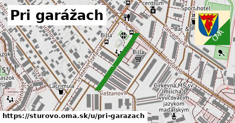 Pri garážach, Štúrovo