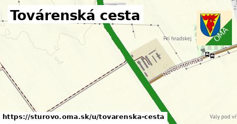 ilustrácia k Továrenská cesta, Štúrovo - 4,2 km