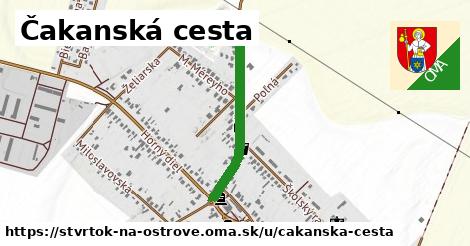 ilustrácia k Čakanská cesta, Štvrtok na Ostrove - 551 m