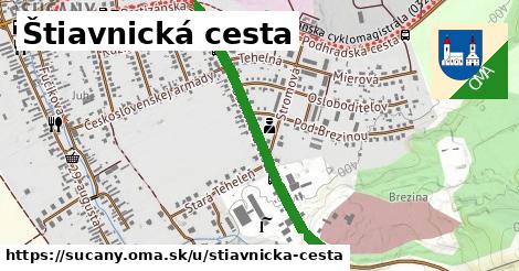 Štiavnická cesta, Sučany