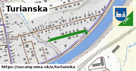 ilustrácia k Turianska, Sučany - 221 m