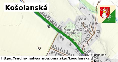 Košolanská, Suchá nad Parnou