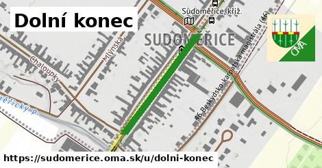 ilustrácia k Dolní konec, Sudoměřice - 285 m