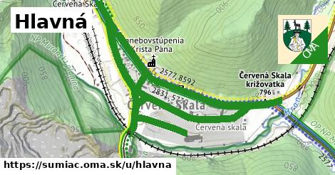 ilustrácia k Hlavná, Šumiac - 2,6 km