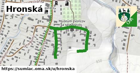 ilustrácia k Hronská, Šumiac - 522 m